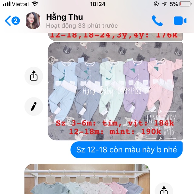 Đồ cho bé c thu hằng