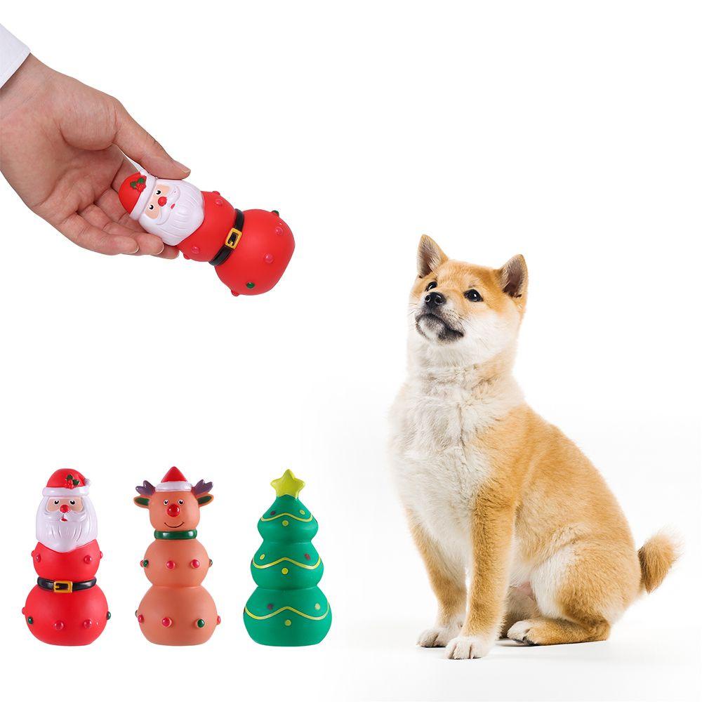 Daphs Đồ Chơi Gặm Hình Cây Thông Giáng Sinh Cỡ Nhỏ / Vừa / Nhỏ