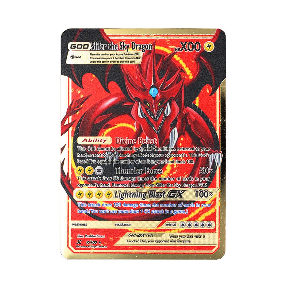 Bộ Sưu Tập Thẻ Bài 10000HP Arceus Vmax Pokemon Bằng Kim Loại Phiên Bản Giới Hạn