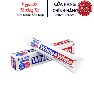 Kem đánh răng Lion White & White tuýp 150g