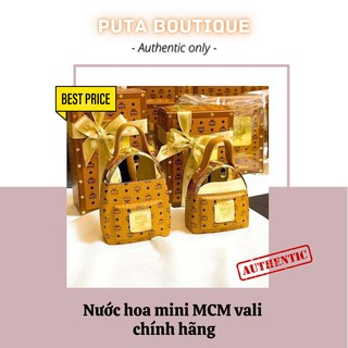 Nước hoa mini MCM hình vali hàng chính hãng