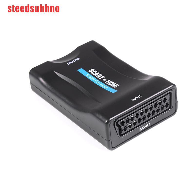 Bộ Chuyển Đổi Từ Stedshhno 1080p Scart Sang Hdmi Video Audio Cho Tv Dvd Sky Box