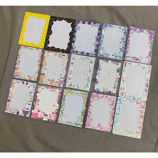 [SẴN] Top loader đựng ảnh/photocard/bài