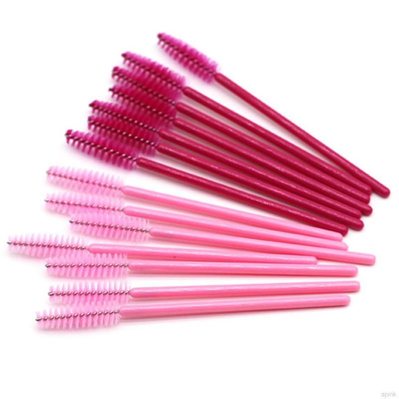 [Hàng mới về] 50 Cọ chuốt mi dùng một lần tiện dụng nhiều màu sắc