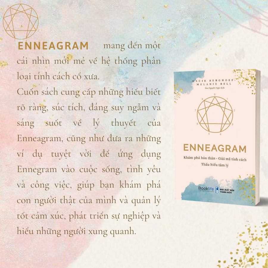 Sách - Enneagram - Khám Phá Bản Thân - Giải Mã Tính Cách - Thấu Hiểu Tâm Lý