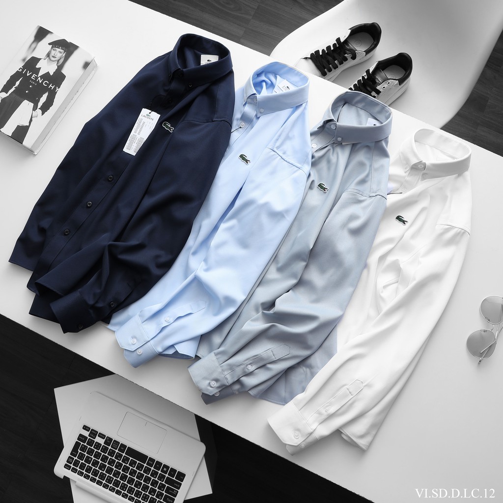 Aó sơ mi trơn Lcste Vnxk