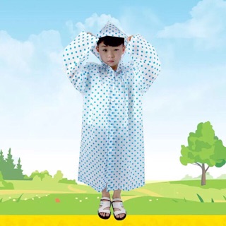 Áo mưa chấm bi cho bé 
