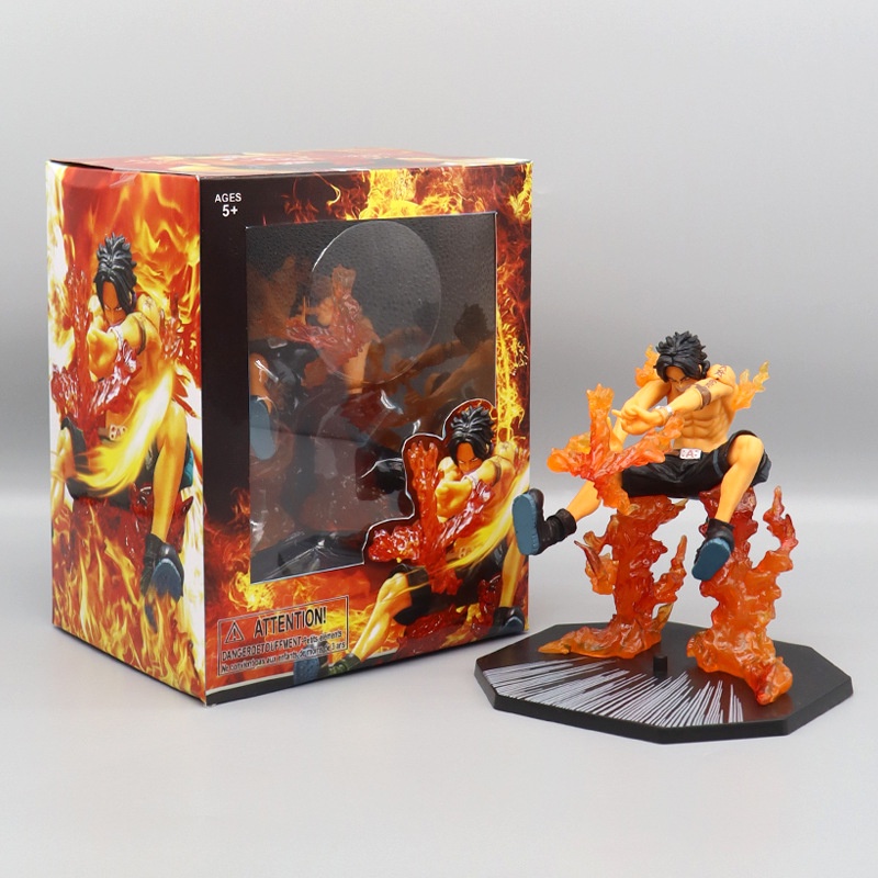 Mô Hình Các Nhân Vật Trong One Piece Luffy ,ACE Hỏa Quyền , Sanij - Có Hộp