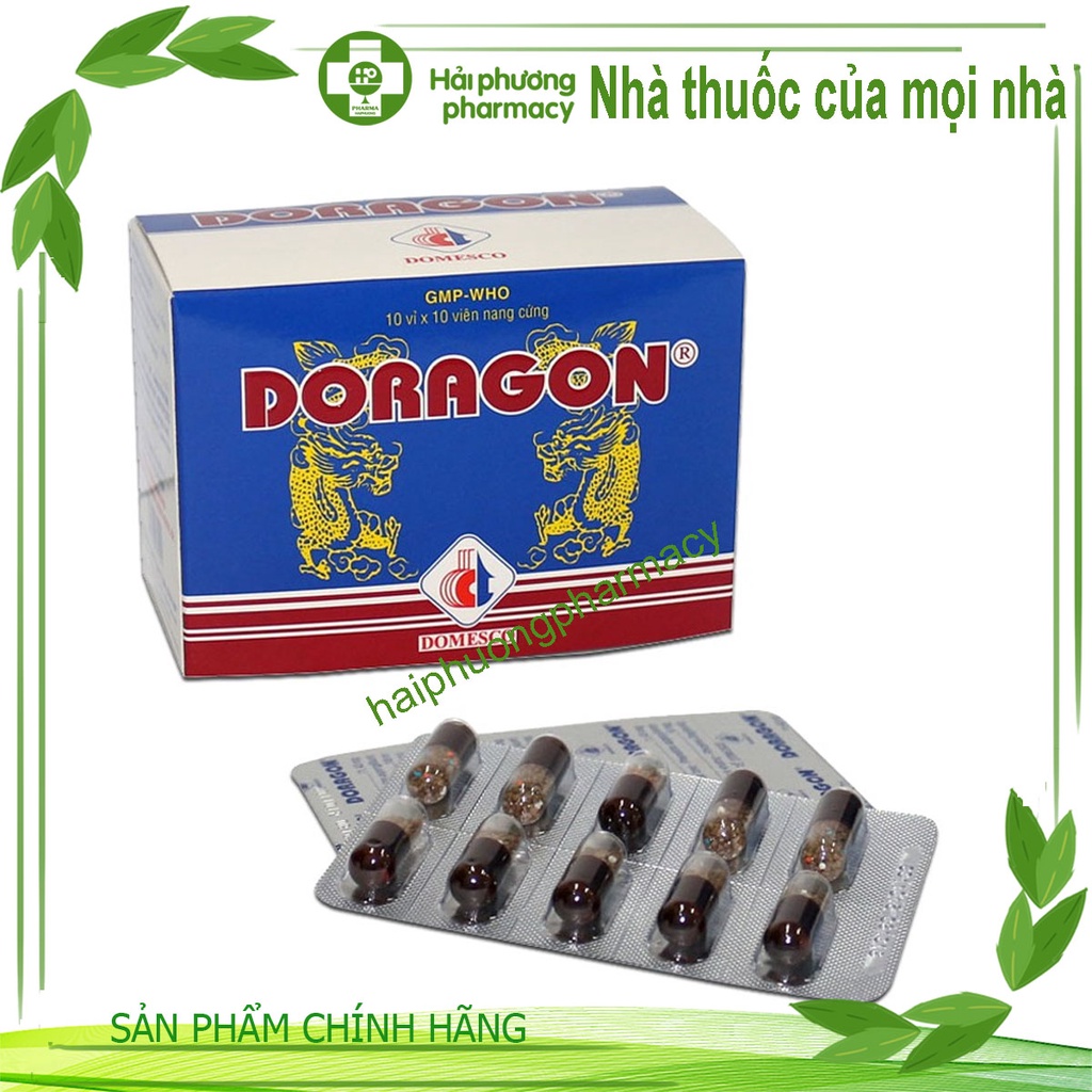 [CHÍNH HÃNG] HỘP 100V DORAGON DOMESCO DOGARON