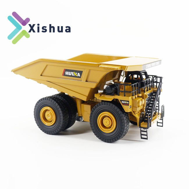 RU 1912 HuiNa Alloy Dumper Construction Toys Construction Vehicle Models 1:40 Scale Design For Kids