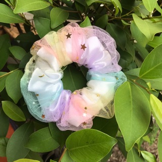 - Dây buộc tóc SCRUNCHIES GALAXY 2 lớp