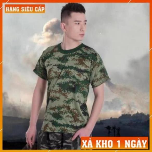 new 2021 [FreeShip – Xả Kho 1 Ngày] Áo Thun Nam Lính Mỹ - Áo Phông Nam cotton Quân Đội Rằn Ri . ⛔ !