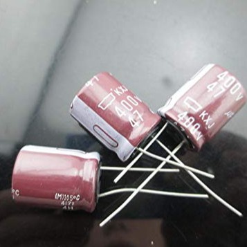 K04 Tụ điện 47uF 400V 12.5x25mm 105℃ NIPPON KMQ47UF400V