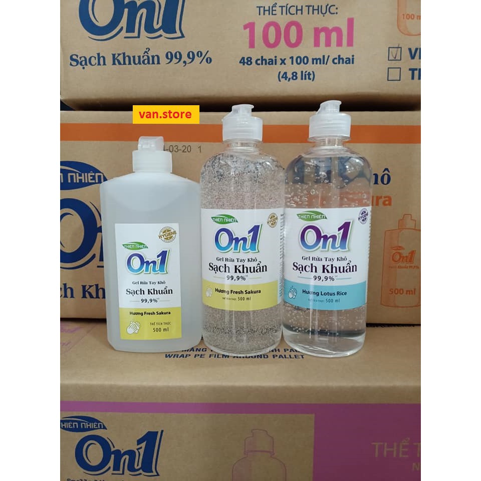 [Sẵn Hàng] Gel rửa tay khô On1 sạch khuẩn 99.9% | BigBuy360 - bigbuy360.vn