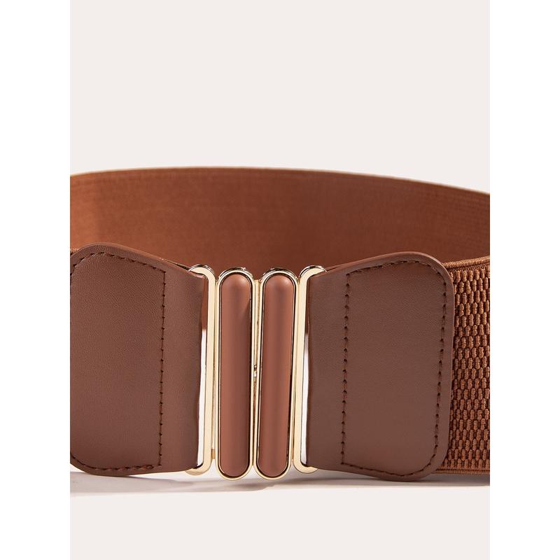 Thắt Lưng Da Bản To Co Giãn Thời Trang Cho Nữ