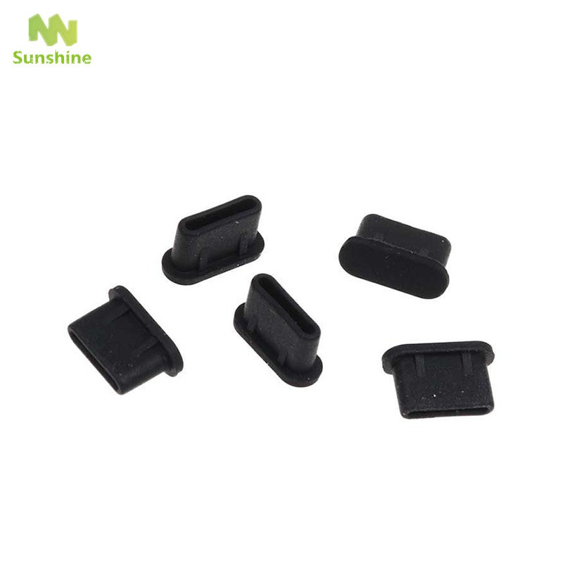 Bộ 5 đầu cắm cổng sạc Type C chống bám bụi cho điện thoại di đọng | BigBuy360 - bigbuy360.vn