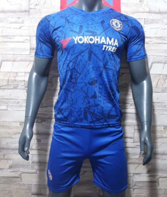 Bộ quần áo Chelsea  dài tay và ngắn tay  thun lạnh cao cấp mùa giải 2019 -2020