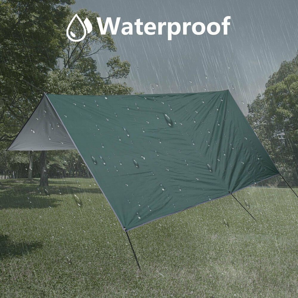 Tấm Bạt Che Nắng Chống Thấm Nước 3x3m Tiện Dụng Mang Theo Du Lịch Cắm Trại | BigBuy360 - bigbuy360.vn