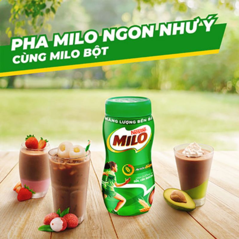 Bột Thức Uống Lúa Mạch Milo Nguyên Chất Hủ 400gr