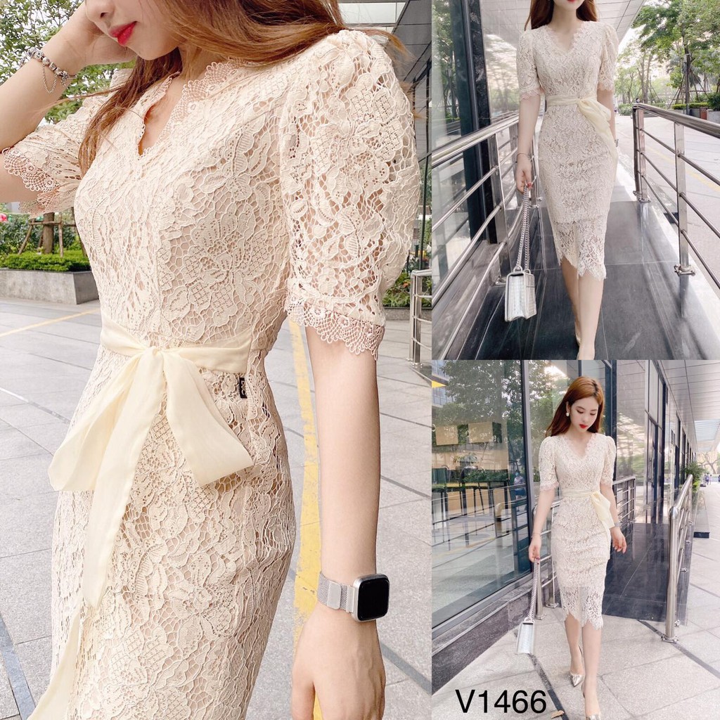 Đầm ren body cổ tim thiết kế sang trọng chất ren mềm mịn V1466_ Adelashop [Kèm ảnh thật] | BigBuy360 - bigbuy360.vn