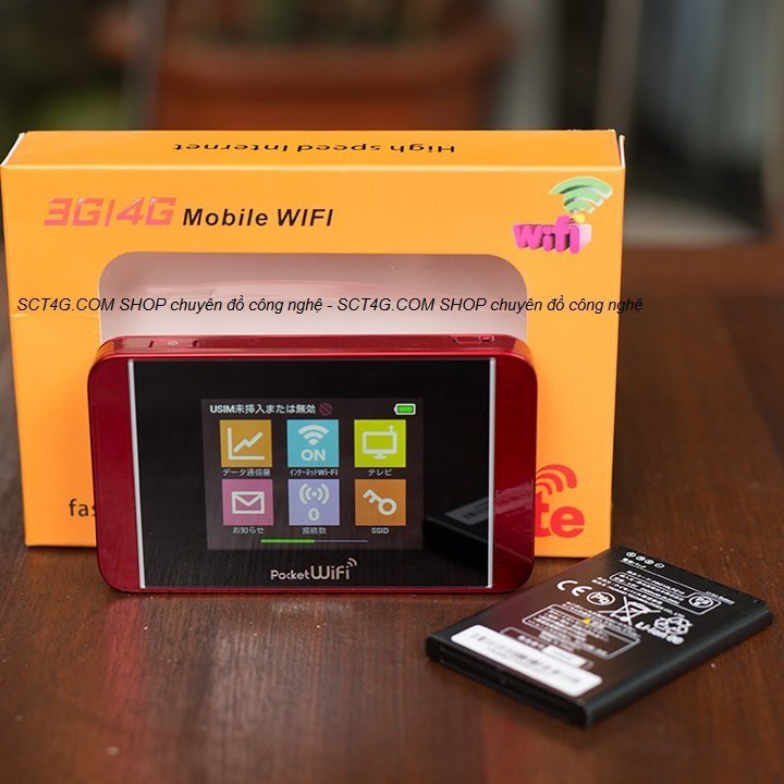 Cục phát Wifi 3G/4G Nhật nội địa - Huawei 303HW - Tốc độ cao - Pin cực trâu | BigBuy360 - bigbuy360.vn