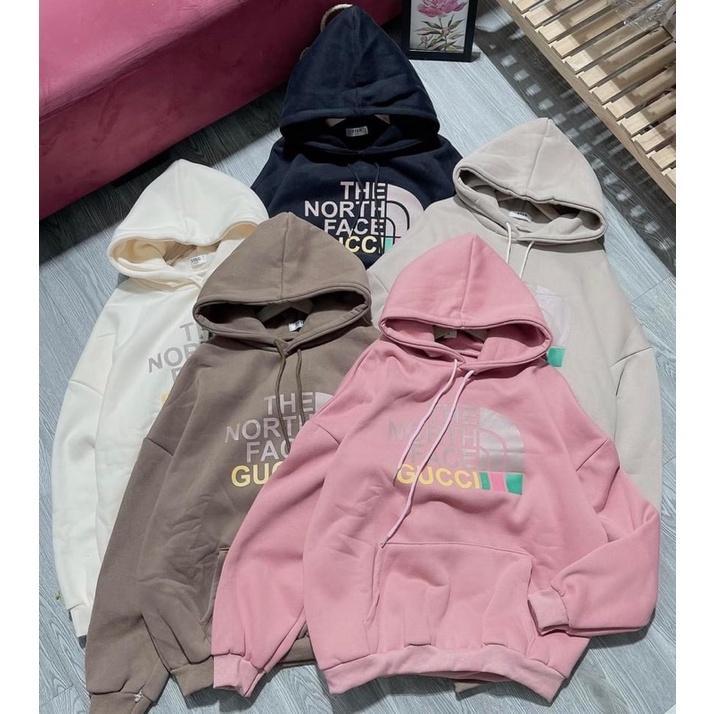 Áo nỉ hoodies mũ 2 lớp in chữ