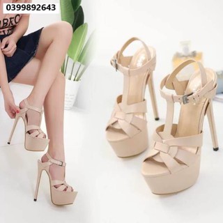 Giầy cao gót nữ cao 16 phân hàng nhập cao cấp ( hàng ORDER)