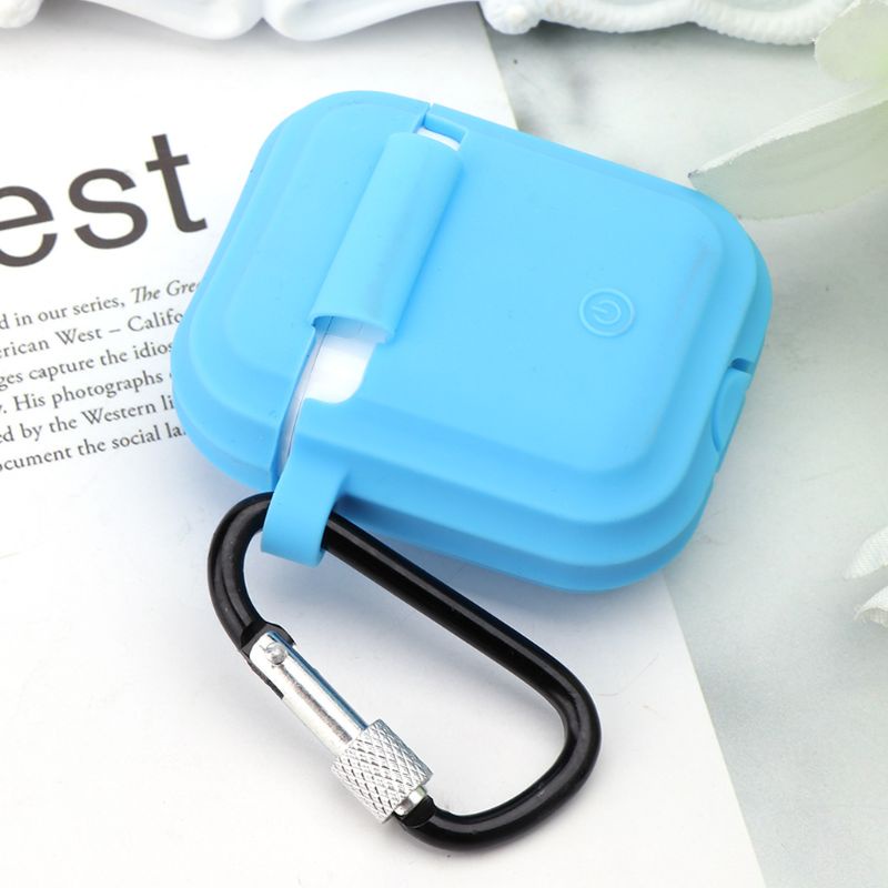 Vỏ Bảo Vệ Hộp Sạc Tai nghe không dây 1 / 2 Bằng Silicon Chống Sốc Chất Lượng Cao