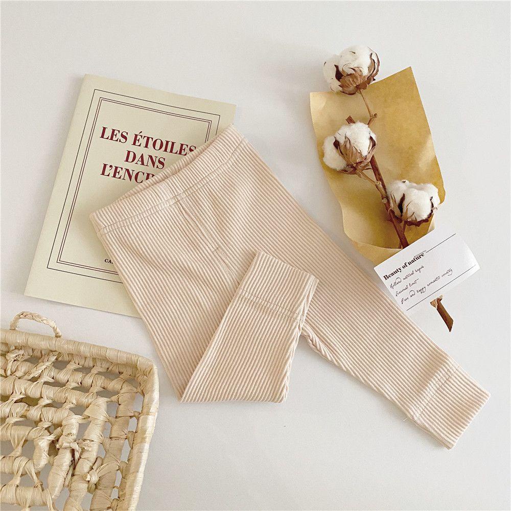 Quần Legging Co Giãn Họa Tiết Kẻ Sọc Dành Cho Bé Trai