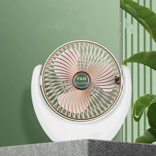 Quạt Tích Điện Super Fan, Quạt Để Bàn 3 Chế Độ Mát Nhỏ Gọn Tiện Lợi Khi Mang Theo