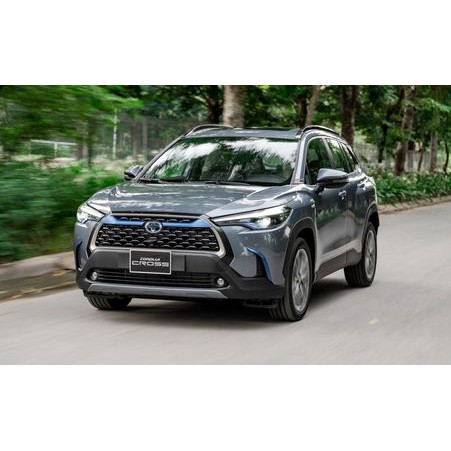 Ốp Viền Đèn Pha, Hậu Xe Toyota Cross 2020 2021 mạ crom