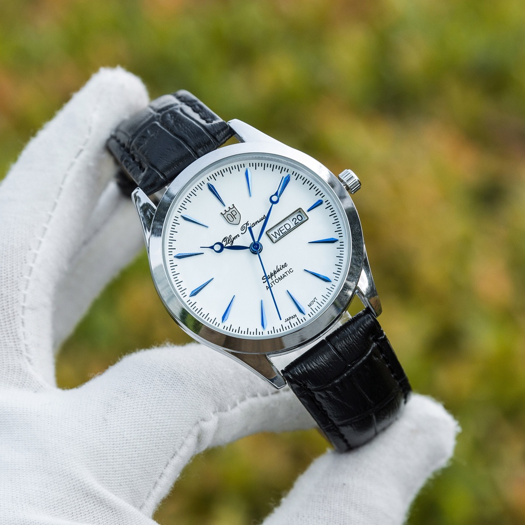 Đồng Hồ - Đồng Hồ Nam Olympianus Dây Da - Mặt Kính Cong Siêu Chất - Máy Pin Kim Trôi - Kiểu Dáng Năng Động, Trẻ Trung | BigBuy360 - bigbuy360.vn