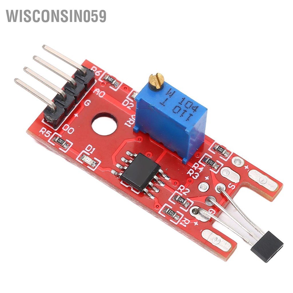 Wisconsin059 Linear Magnetic Sensor Switches ABS Speed Counting Module for Temperature Control