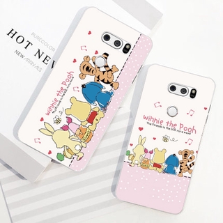Ốp Điện Thoại Viền Đen Mềm Thời Trang Cho Lg Seriesg3 V30 V30 + Xstyle G4 G5 G6 G7 Q6 V10 V20