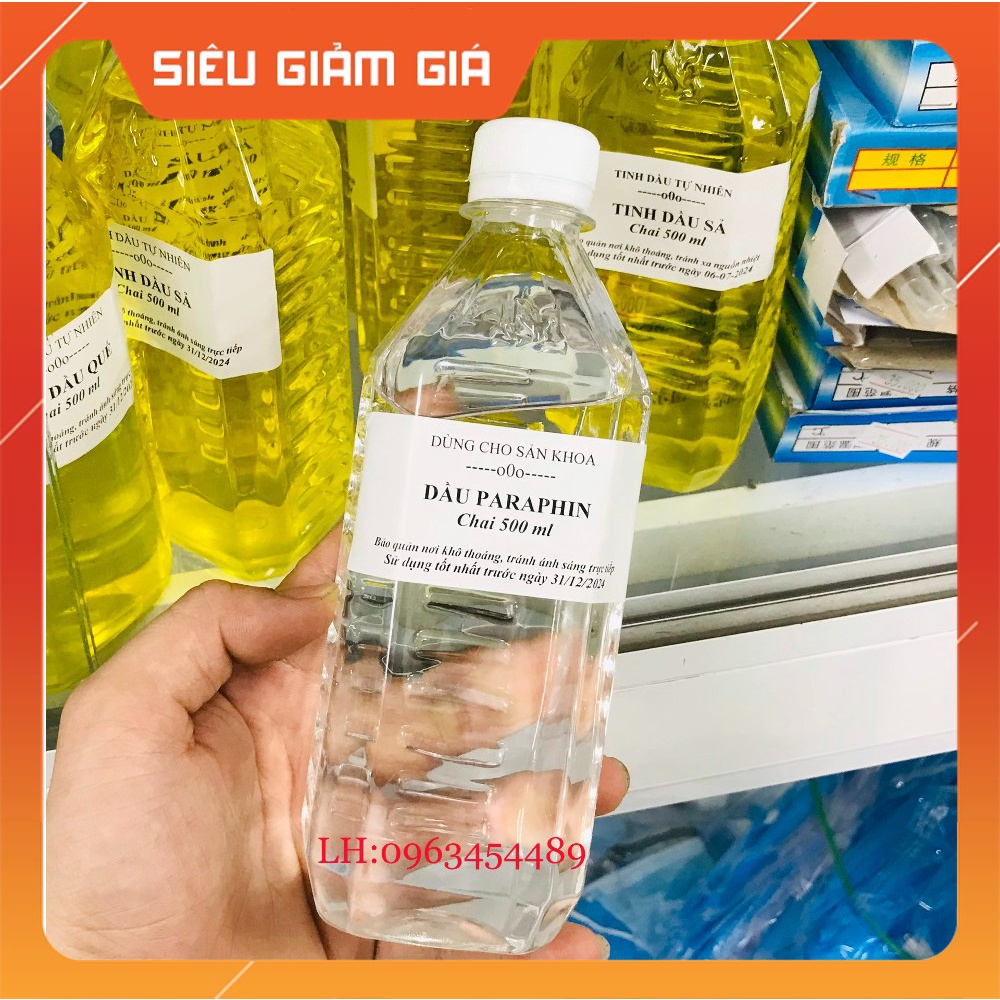 Dầu bôi trơn Paraphin 500ml