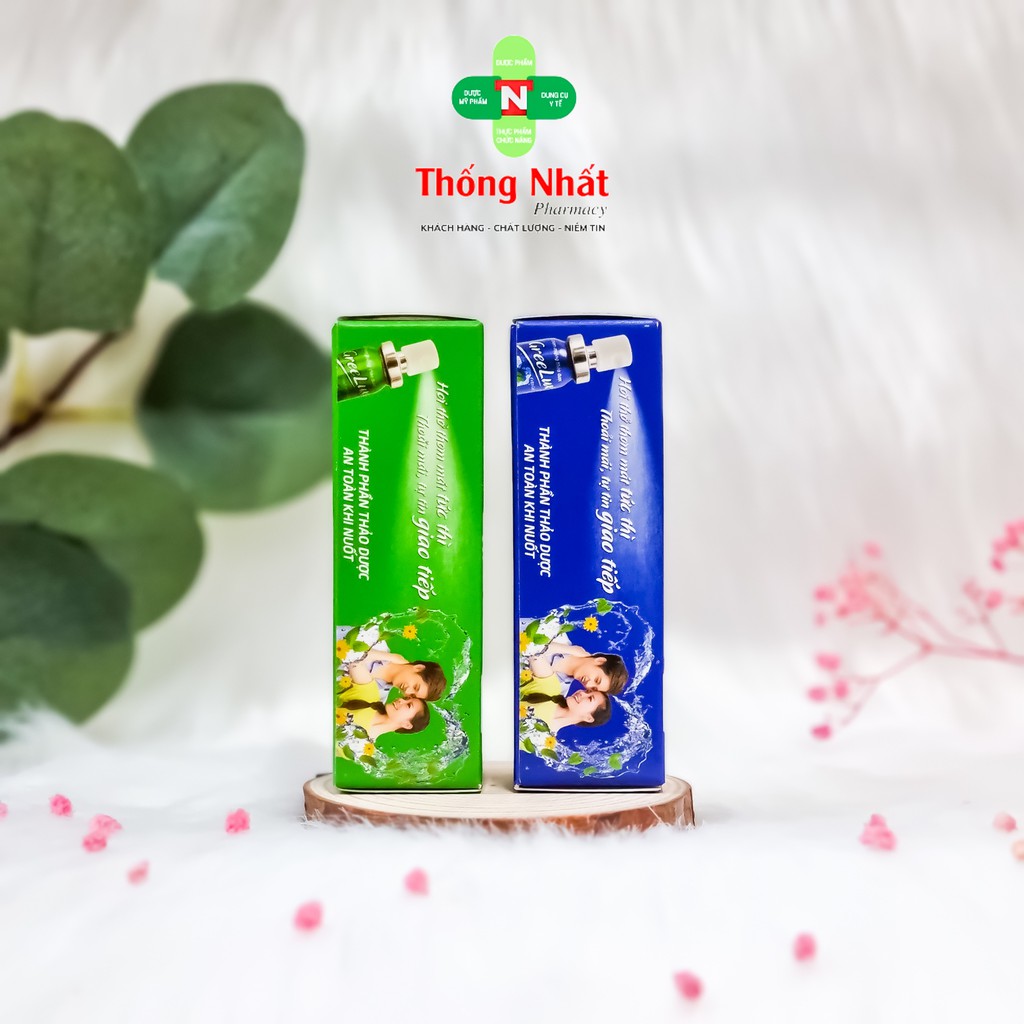 [CHÍNH HÃNG] - Xịt Thơm Miệng Greelux Thảo Dược Tiện Dụng (12ML)