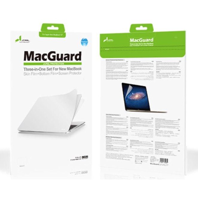 Dán Bảo Vệ JCPAL Macguard 3 In 1 MacBook 12/15 Inch