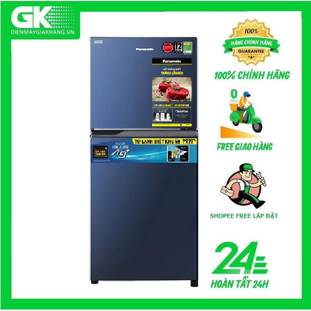 NR-TV261BPAV - MIỄN PHÍ CÔNG LẮP ĐẶT -Tủ Lạnh Inverter PANASONIC 234 Lít NR-TV261BPAV