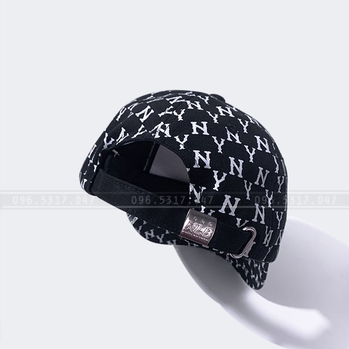 [HOT TREND] Mũ Nón Kết NY MLB Hàng Nhập, Họa Tiết NY Monogram In Chìm Thời Trang