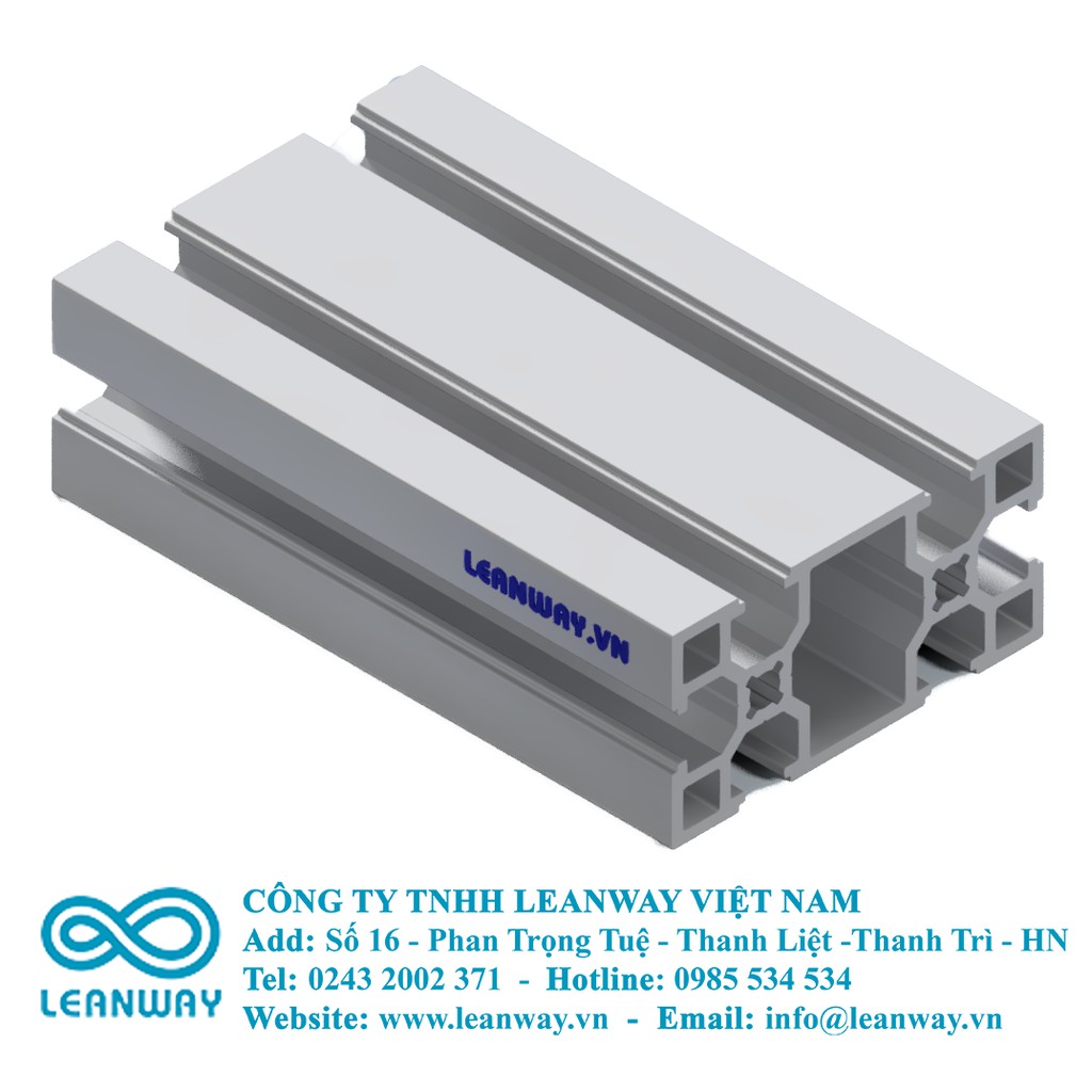 Nhôm định hình 30x60 (LWA-3060-1412-27) - Miễn phí cắt theo kích thước yêu cầu. | BigBuy360 - bigbuy360.vn