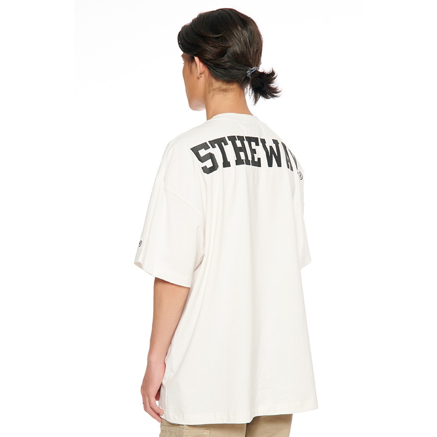 5THEWAY® /solid/ DROP SHOULDER TEE™ in WHITE aka Áo Thun Trắng Tay Ngắn | BigBuy360 - bigbuy360.vn