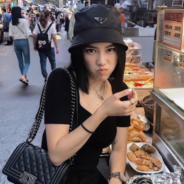 Mũ PRADA Bucket hàng đẹp chất lượng như hình