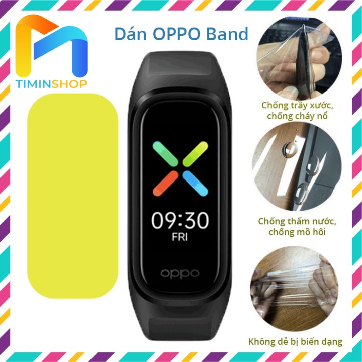 [2 miếng] Dán OPPO Band - trong suốt