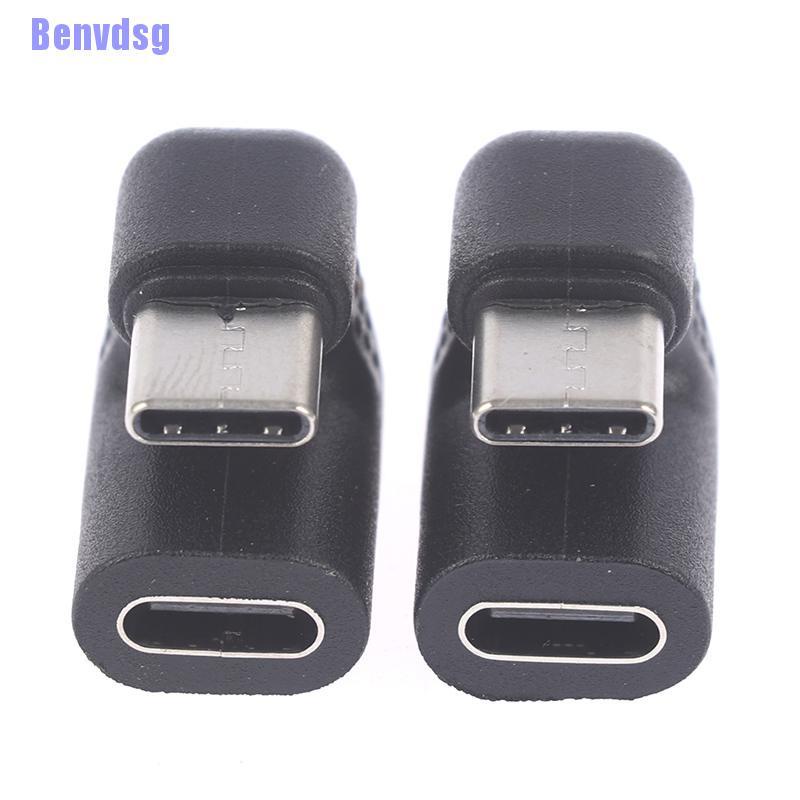 Đầu Chuyển Đổi USB 3.1 Type C Sang USB-C Góc Phải 180 Độ