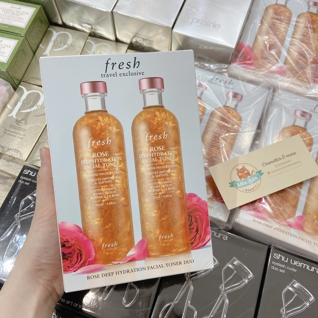 Nước Hoa Hồng Fresh Rose Rose Deep Hydration Facial Toner