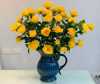 Lọ hoa hoả biến dáng bình sữa Bát Tràng