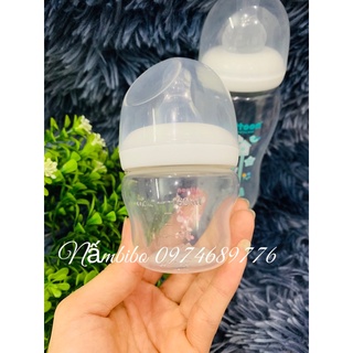 Bình sữa Attoon cổ hẹp 60ml/250ml ( tặng 1 núm sillicon siêu mềm)