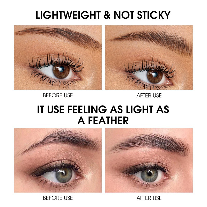 Gel Định Hình Lông Mày 3D Trong Suốt Chống Nước Lâu Trôi 15ml
