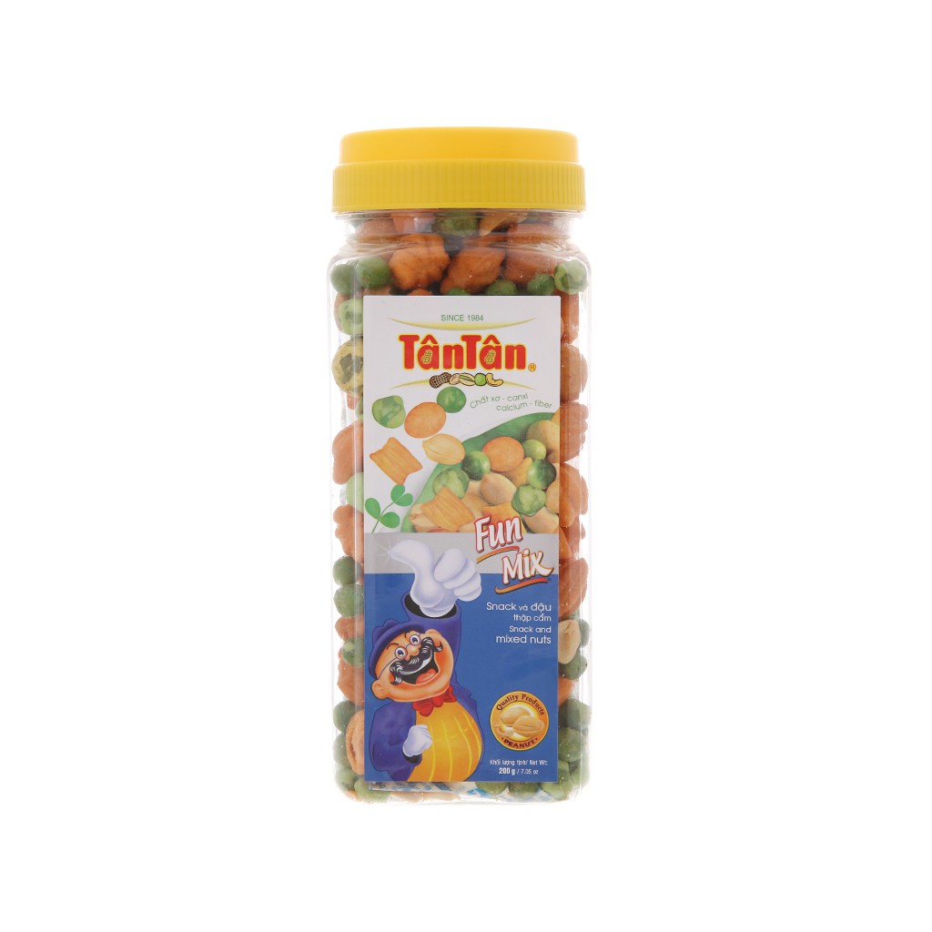 Snack và đậu thập cẩm Fun Mix Tân Tân hũ 200g