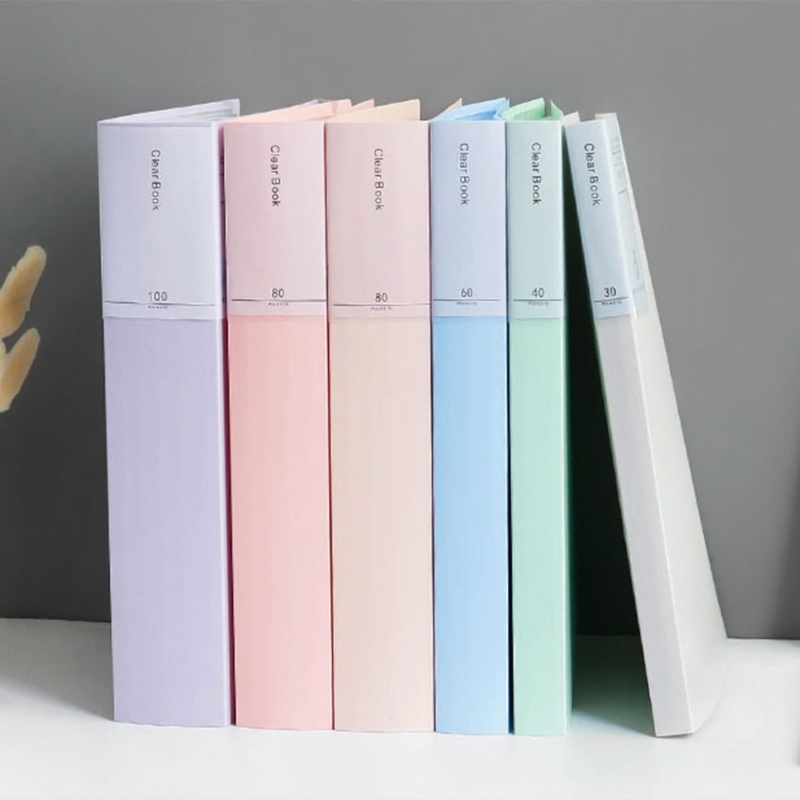 Bìa đựng tài liệu a4 trong suốt 20/ 40/ 80/ 100 trang